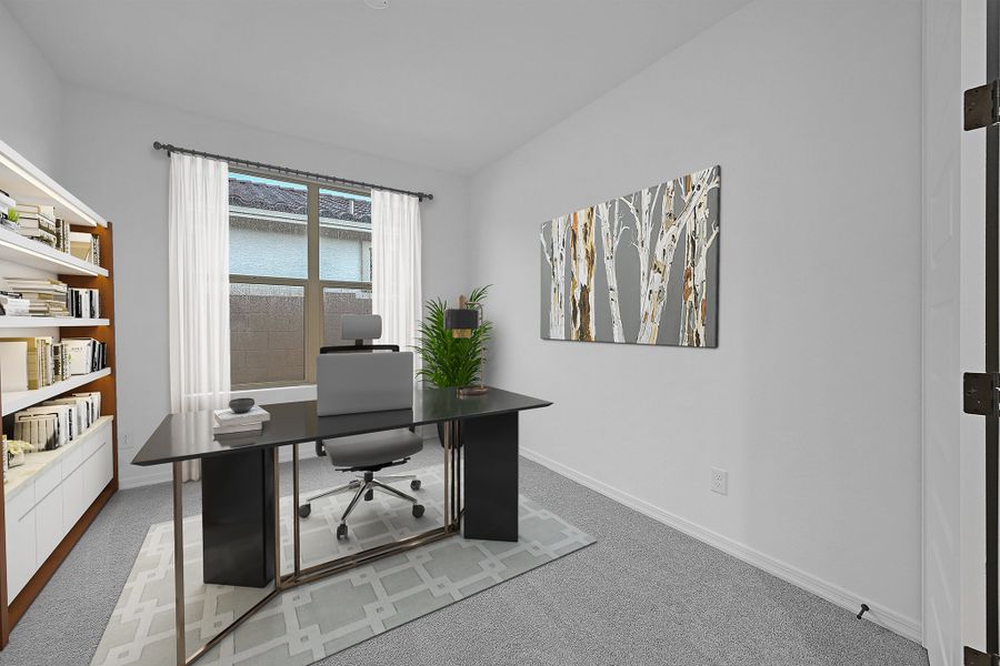 Representative furnished interior of a home built from the Origin by Taylor Morrison in Artisan at Asante Encore Collection, Surprise (Image 14). Representative furnished interior of a home built from the Origin by Taylor Morrison in Artisan at Asante Encore Collection, Surprise (Image 14).