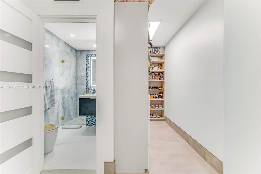 Furnished interior view inside a new home in , Surfside (Image 12).