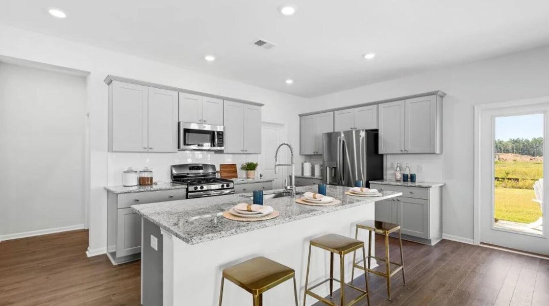 Furnished interior view inside a new home in Heron's Walk at Summers Corner: Carolina Collection, Summerville (Image 5). Furnished interior view inside a new home in Heron's Walk at Summers Corner: Carolina Collection, Summerville (Image 5).