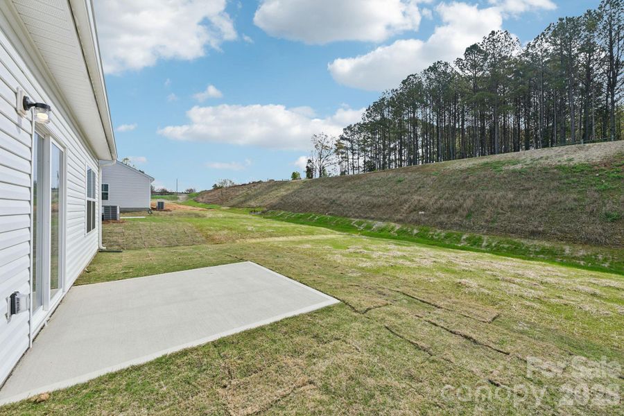 Exterior details and patio area of a home in Willow Estates, Shelby (Image 4).