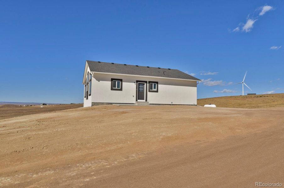 Exterior details and patio area of a home in , Calhan (Image 19).