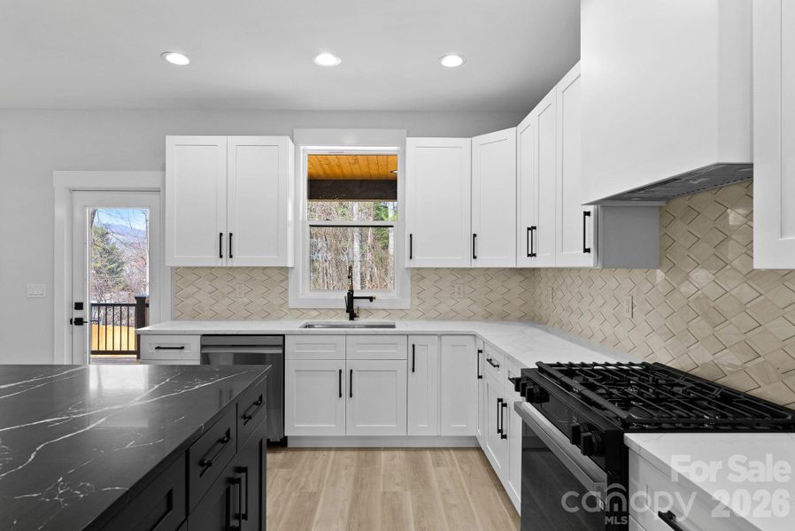 Furnished interior view inside a new home in , Asheville (Image 13).