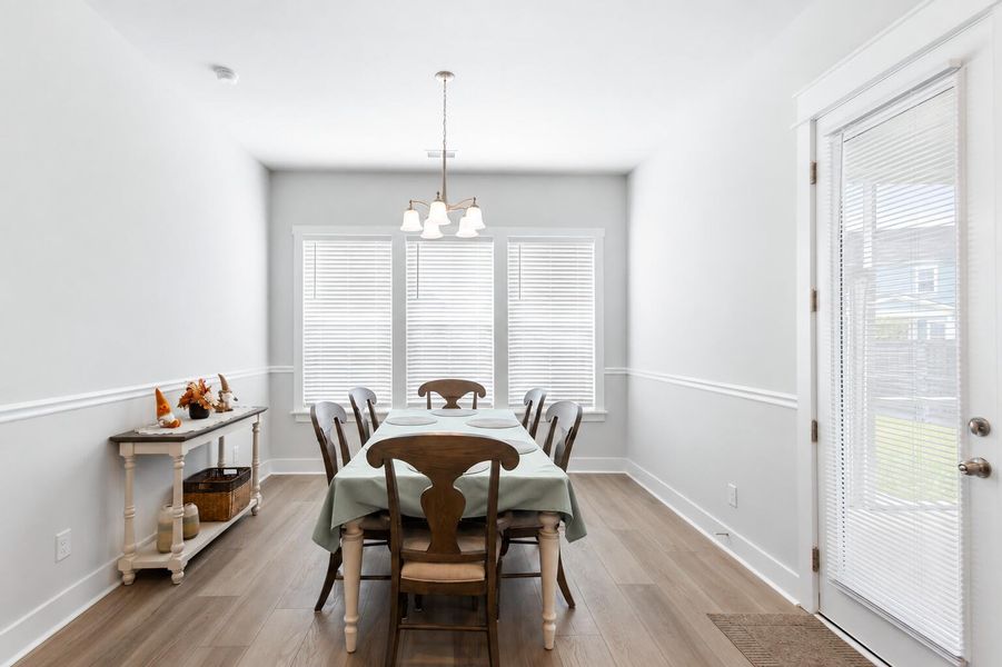 Furnished interior view inside a new home in Carnes Crossroads, Summerville (Image 32). Furnished interior view inside a new home in Carnes Crossroads, Summerville (Image 32).