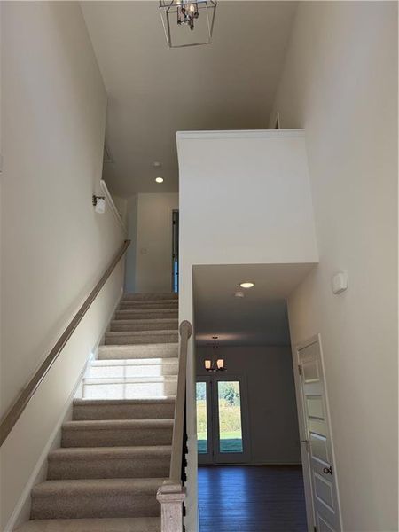 Spacious, unfurnished interior of a new home in The Brooke at Rivertown, South Fulton (Image 5).