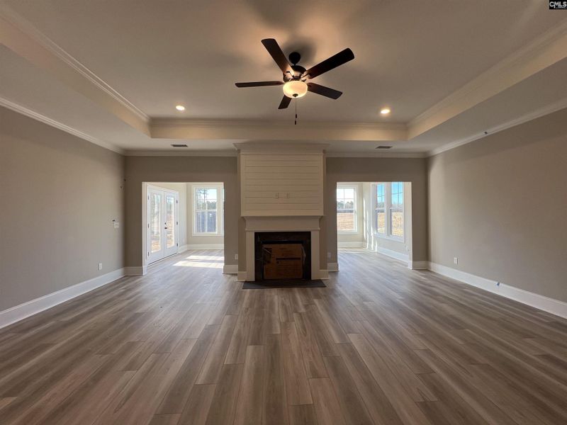 Spacious, unfurnished interior of a new home in The Cove, Sumter (Image 17).
