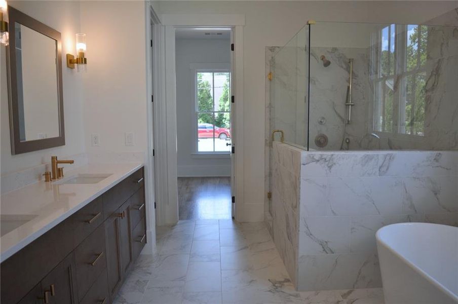 Furnished interior view inside a new home in Woodford, Acworth (Image 16).