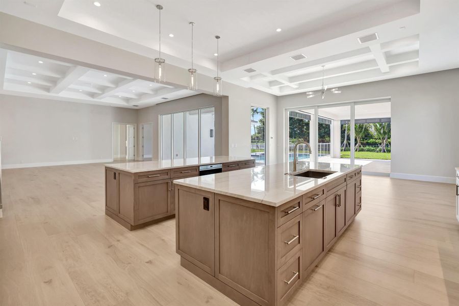 Furnished interior view inside a new home in , Palm Beach Gardens (Image 46).