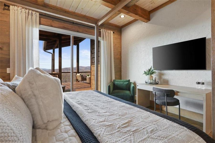 Furnished interior view inside a new home in , Mineral Bluff (Image 43). Furnished interior view inside a new home in , Mineral Bluff (Image 43).