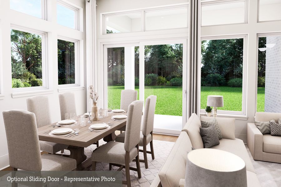 The El Paso - Optional Sliding Doors The El Paso - Optional Sliding Doors