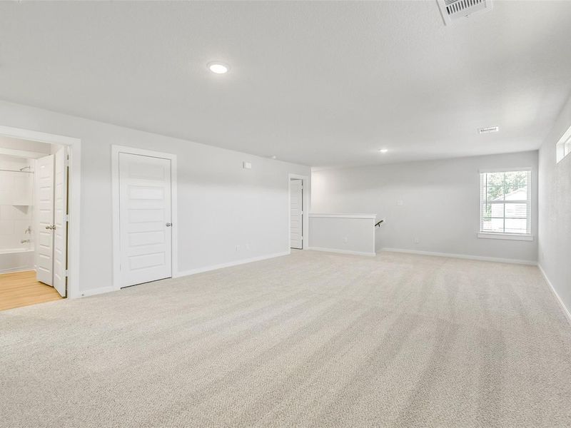 Spacious, unfurnished interior of a new home in Liberty Estates, Cleveland (Image 34). Spacious, unfurnished interior of a new home in Liberty Estates, Cleveland (Image 34).
