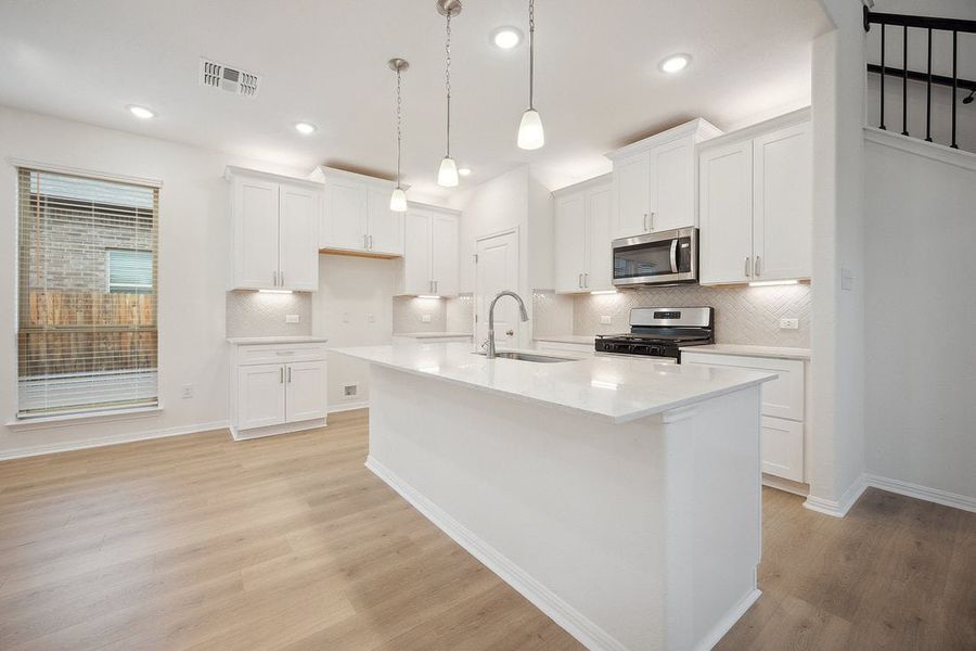 Furnished interior view inside a new home in The Hills of Bear Creek, Manchaca (Image 25).