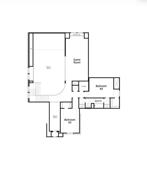2D floor plan layout for the Stanley by Highland Homes in Meraki: 60ft. lots, Forney, TX (Image 34). 2D floor plan layout for the Stanley by Highland Homes in Meraki: 60ft. lots, Forney, TX (Image 34).