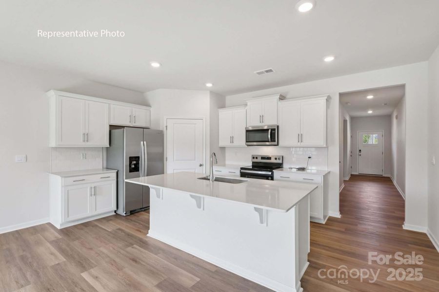 Furnished interior view inside a new home in Sonoma Hills, Charlotte (Image 12).