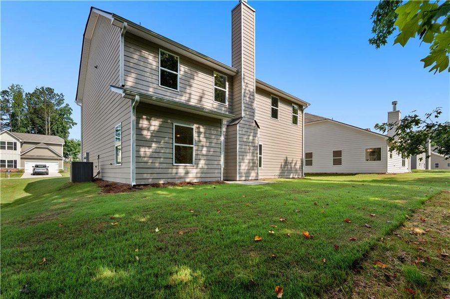 Exterior details and patio area of a home in , Villa Rica (Image 20).