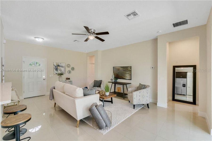 Furnished interior view inside a new home in , Kissimmee (Image 2).