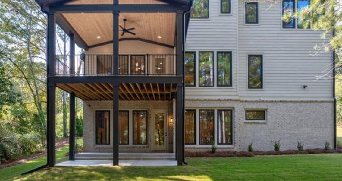 Front exterior of a new home in , Cumming, GA, highlighting curb appeal (Image 32). Front exterior of a new home in , Cumming, GA, highlighting curb appeal (Image 32).