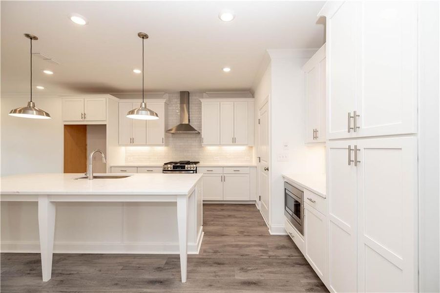 Furnished interior view inside a new home in Millcroft Townhomes, Buford (Image 14).