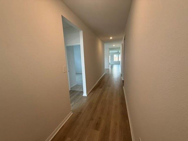 Spacious, unfurnished interior of a new home in Butler Farms - Boulevard Collection, Liberty Hill (Image 6). Spacious, unfurnished interior of a new home in Butler Farms - Boulevard Collection, Liberty Hill (Image 6).
