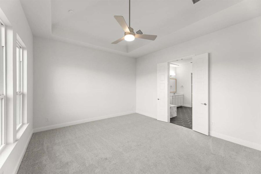 Representative unfurnished interior of a home built from the Driscoll by Pacesetter Homes in Meadow Run, Melissa (Image 35). Representative unfurnished interior of a home built from the Driscoll by Pacesetter Homes in Meadow Run, Melissa (Image 35).