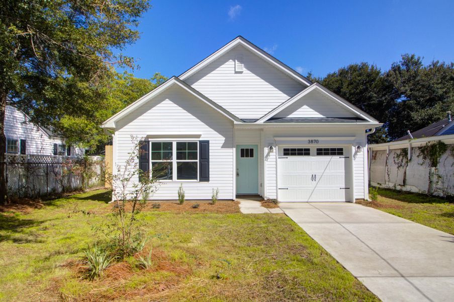 Front exterior of a new home in , North Charleston, SC, highlighting curb appeal (Image 2).