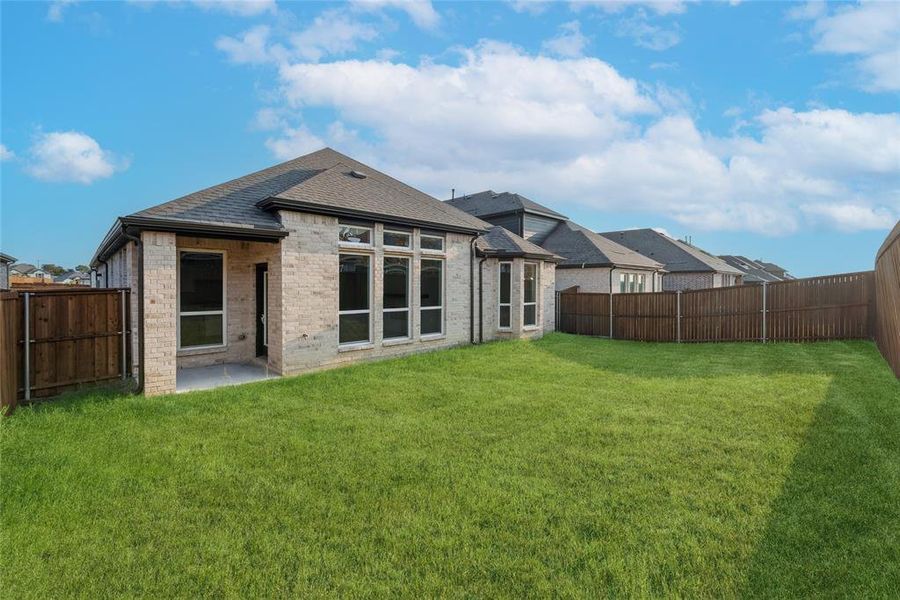 Front exterior of a new home in , Celina, TX, highlighting curb appeal (Image 24).
