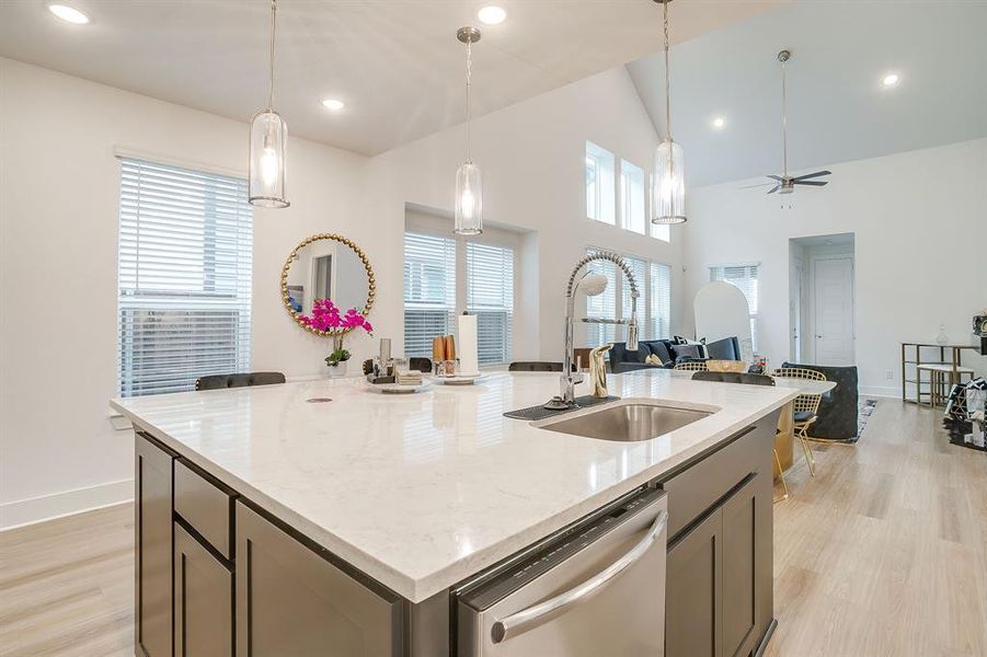 Furnished interior view inside a new home in Karis, Crowley (Image 11).