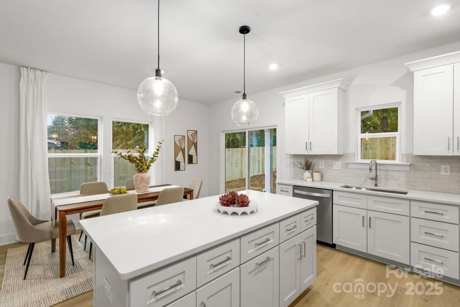 Furnished interior view inside a new home in , Charlotte (Image 29). Furnished interior view inside a new home in , Charlotte (Image 29).