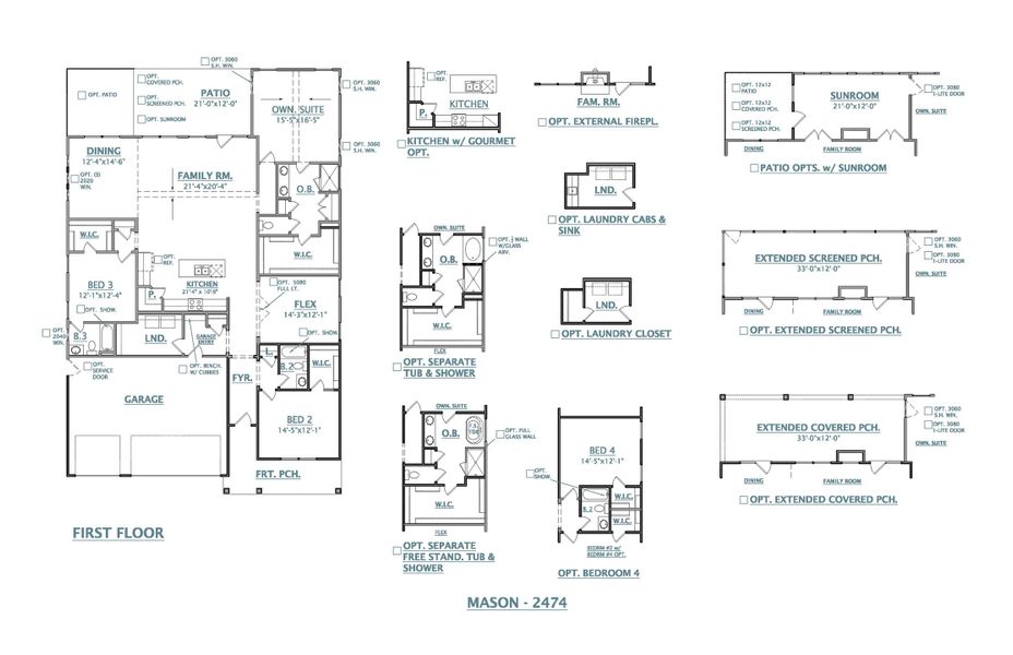 Mason New Home in Summerville, SC.  - Slide 5