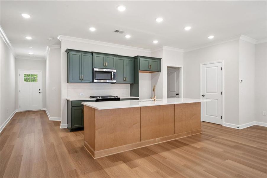 Furnished interior view inside a new home in Wildwood Place, Powder Springs (Image 10).