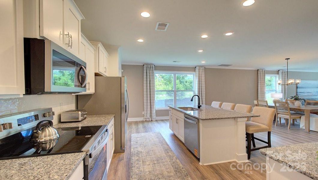 Photos are representative - model home