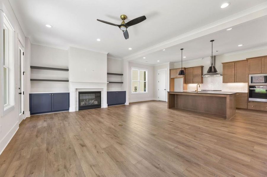 Spacious, unfurnished interior of a new home in Hillshire, Cumming (Image 31). Spacious, unfurnished interior of a new home in Hillshire, Cumming (Image 31).