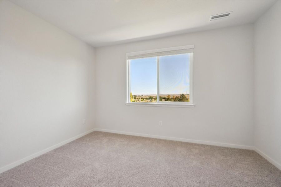 A window in a room. A window in a room.