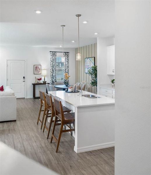 Furnished interior view inside a new home in Brack Ranch, St. Cloud (Image 9).