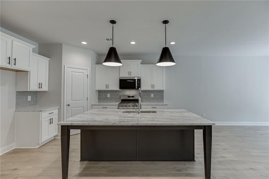 Furnished interior view inside a new home in , Sugar Hill (Image 11).