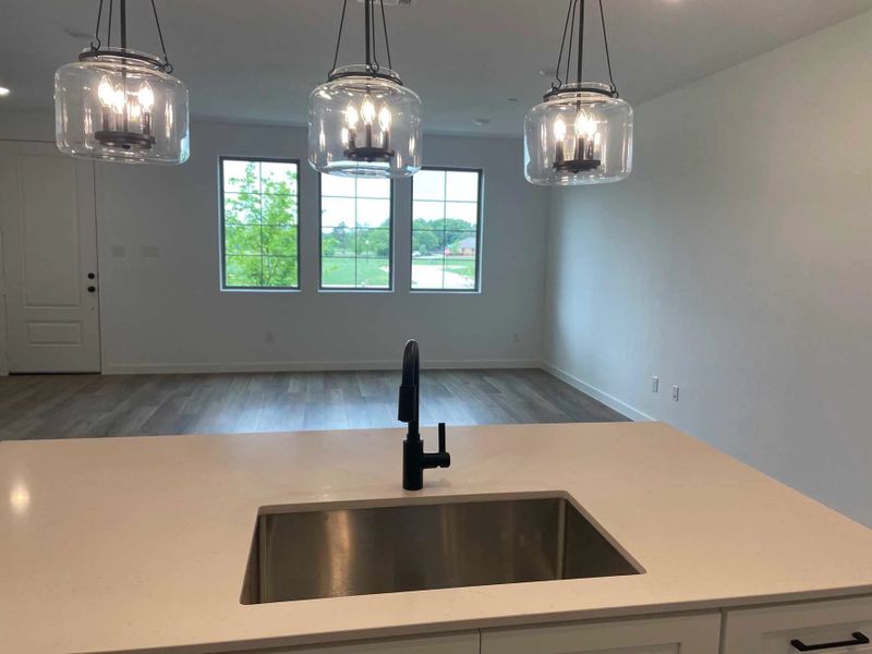 Open Kitchen-Living-Dining Room Construction Progress