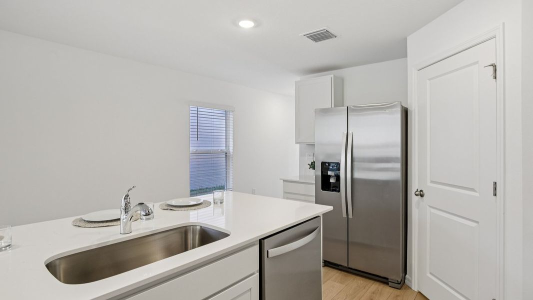 Furnished interior view inside a new home in Angeline, Land O' Lakes (Image 15).