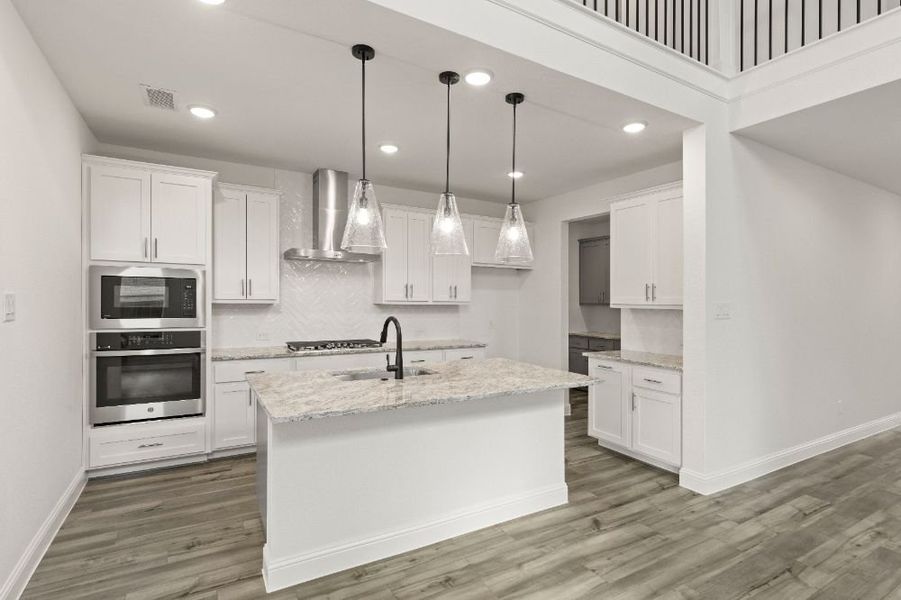 Furnished interior view inside a new home in Legacy Hills, Celina (Image 6).