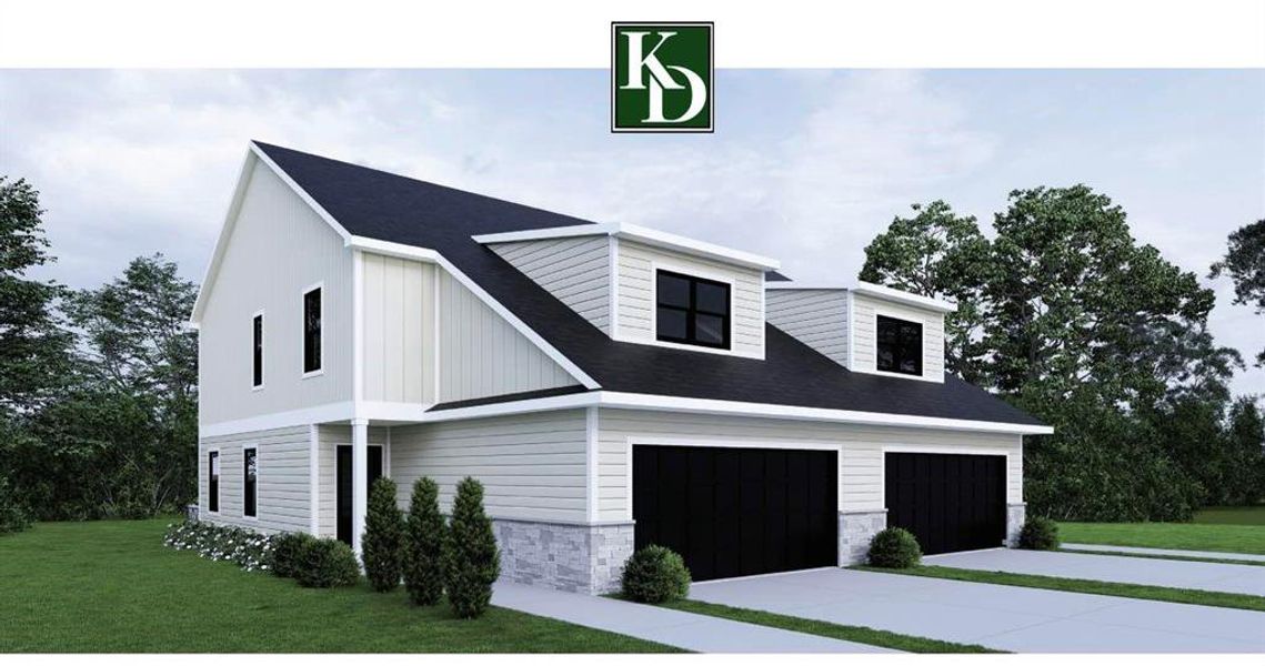 Front exterior of a new home in , Hico, TX, highlighting curb appeal (Image 1). Front exterior of a new home in , Hico, TX, highlighting curb appeal (Image 1).