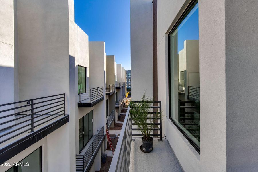 Balcony off of Primary Bedroom Balcony off of Primary Bedroom