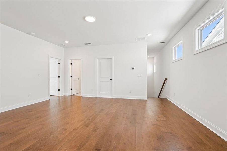Spacious, unfurnished interior of a new home in Promenade at Sawnee Village, Cumming (Image 47). Spacious, unfurnished interior of a new home in Promenade at Sawnee Village, Cumming (Image 47).