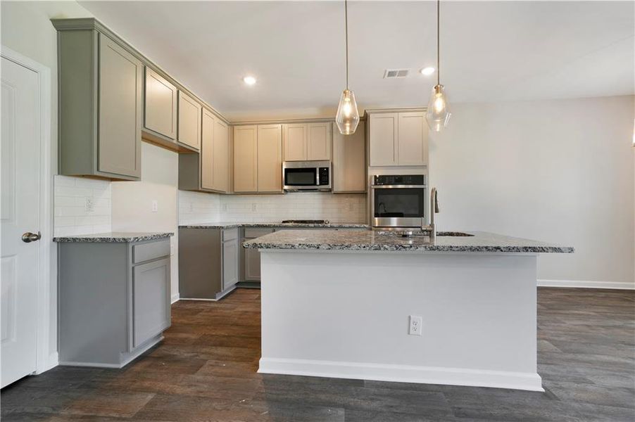 Furnished interior view inside a new home in Conner Springs, Social Circle (Image 9). Furnished interior view inside a new home in Conner Springs, Social Circle (Image 9).
