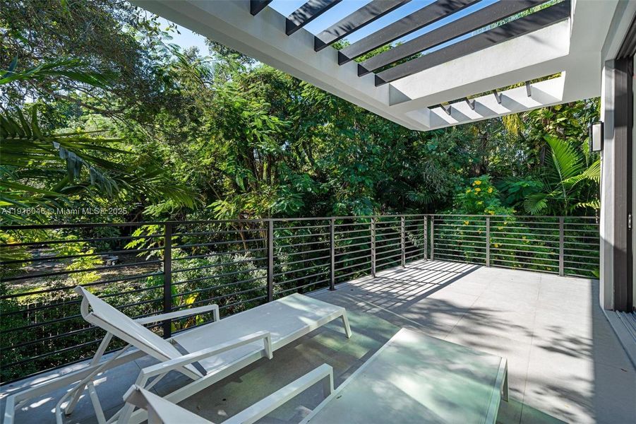 Exterior details and patio area of a home in , Miami (Image 24). Exterior details and patio area of a home in , Miami (Image 24).