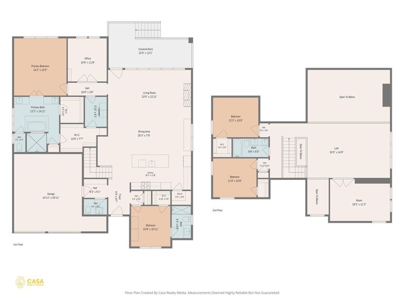 Visualize the spacious layout of this residence with a clear floor plan, highlighting key living areas and room dimensions. Visualize the spacious layout of this residence with a clear floor plan, highlighting key living areas and room dimensions.