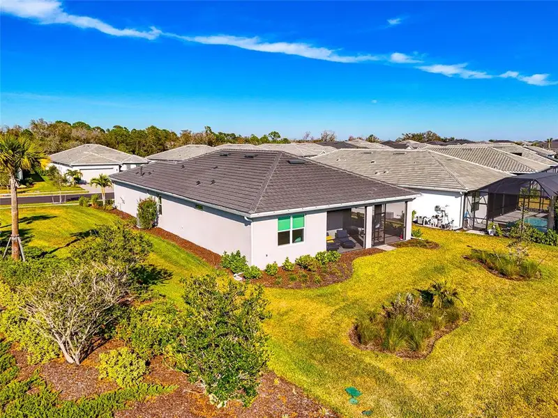 Exterior details and patio area of a home in , Englewood (Image 4). Exterior details and patio area of a home in , Englewood (Image 4).