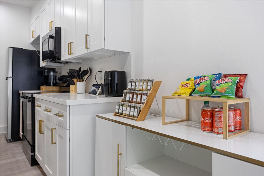 Furnished interior view inside a new home in , Houston (Image 11).