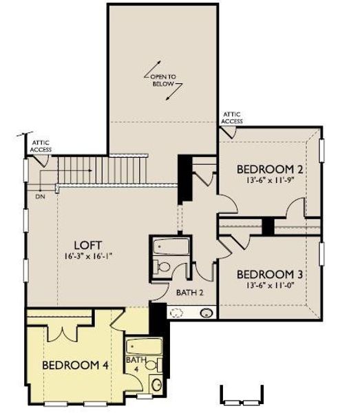 The Katy Floor Plan