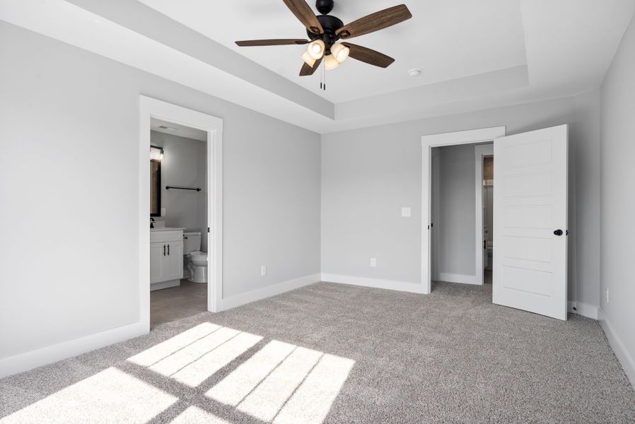 Representative unfurnished interior of a home built from the Maui by Rockwood Homes in Garrettsburg Meadows, Clarksville (Image 23).