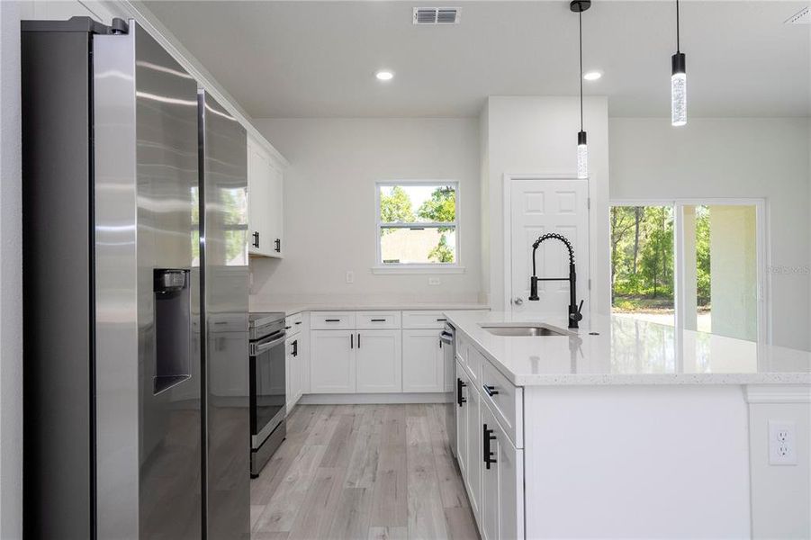 Furnished interior view inside a new home in , Citrus Springs (Image 4). Furnished interior view inside a new home in , Citrus Springs (Image 4).