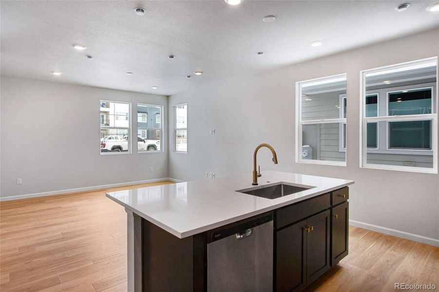 Furnished interior view inside a new home in Sugar Mill Village, Longmont (Image 3).