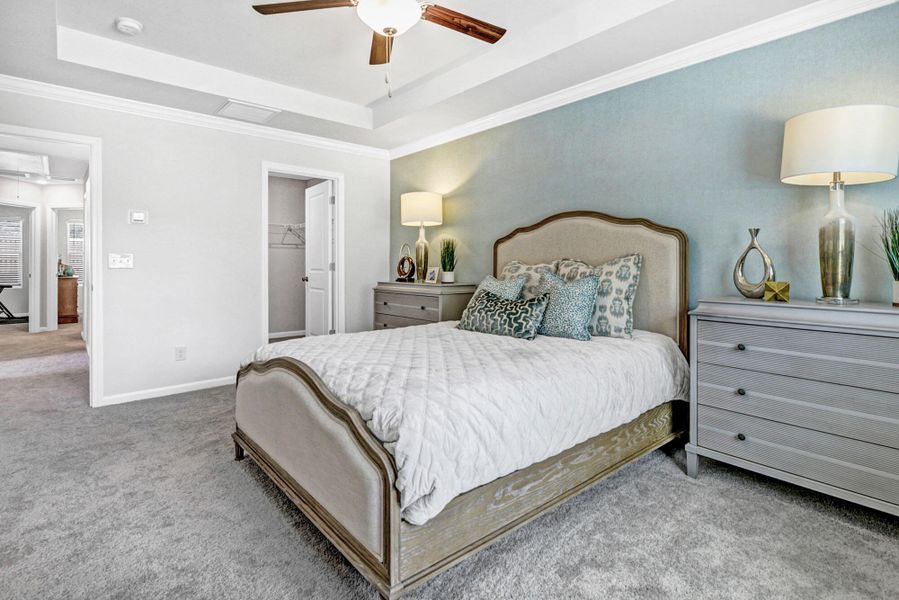 Furnished interior view inside a new home in Central Creek, Goose Creek (Image 15).